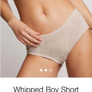 Negative underwear whipped boy short